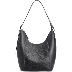 حقيبة كتف جلدية S-Zone للنساء Bag Bag Top Handbag Presal Presh Pattern