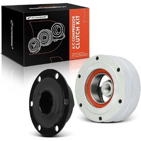 A-Premium Air Conditioner AC Compressor Clutch Kit Compatible with Audi Q7 2007-2010, A6 2006-2007, A6 Quattro 2005-2011, A8 Quattro, R8, Allroad Quattro, RS4, RS5, S4, S5, S6, S8 & Volkswagen Touareg