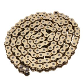 JFG RACING 106 112 Links سلسلة دراجات نارية Sur Ron Drive Chain Gold O-Ring Stain for Light Bee Sur-Ron X/S ، 106 Links