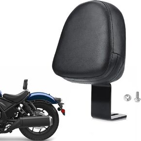 Motorcycle Driver Backrest Sissy Bar Pad for H-onda Rebel 300 500 CMX300 CMX500 2017-2024 Rider Seat Backrest Cushion Accessories