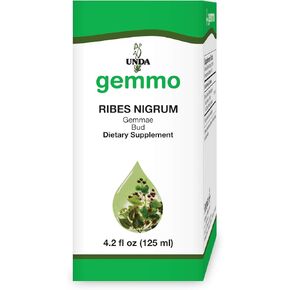 Unda Gemmo Therapy Ribes Nigrum | استخراج براعم الكشمش الأسود | 4.2 فلوريدا. أوز.