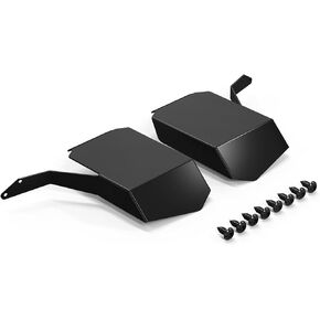 Bevinsee Dynamic Air Scoop Induction Intake Scoops Compatible with BMW E60 E61 M5 520i 525i 530i 535i, Cold Ram Air Intake Kit System Red