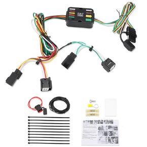 Waterwich 4-Pin Trailer Wiring Harness متوافق مع Kia Sorento 2021-2025 بديل لـ 56530 Trailer Hitch تسخير الأسلاك لمصابيح المقطورة