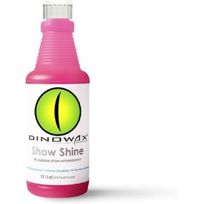 Dinowax - Show Shine, All Purpose Shine Enhancement, Car Wash Detail Spray, Car Detailer Spray, Car Detailing Supplies, Strawberry Shortcake Scent, Clean Collection, 32 oz