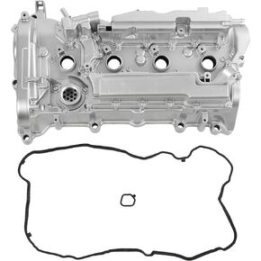 Upgraded Aluminum Engine Valve Cover with Gasket Replacement for Honda CR-V 2015 2016 2017 2018 2019 Accord 2013 2014 2015 2016 2017 2.4L Replace 12310-RDF-A01 12310RDFA01 123105-A2A-01 123105A2A01
