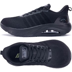 Gannou Wide Toe Box Shoes for Men Arch Support Walking Walking Thislity Tengiitis Tennis Sineakers Size 13 Black in Kuwait