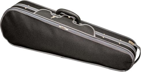 MI&VI Professional Hard Wood Viola Case (Full Size) | Luxury Silk Interior | Lightweight | | Hygrometer | Thermometer | Adjustable 15" to 16.5" Violas (Brown) in Saudi Arabia