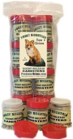 Foggy Mountain Coyote Urine Scent Release Canisters - 8pk in Kuwait
