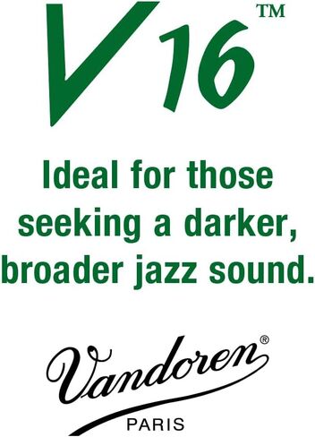 Vandoren SR7125 Soprano Sax V16 Reeds Strength 2.5; Box of 10 in Saudi Arabia
