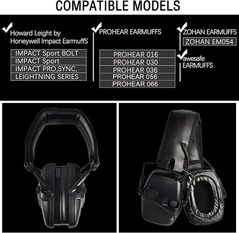 PROHEAR GEP02 Gel Ear Pads for Howard Leight by Honeywell Impact Sport Pro Sync Leightning Earmuffs in Saudi Arabia