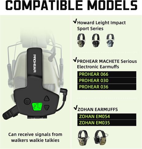 PROHEAR GEP02 Gel Ear Pads for Howard Leight by Honeywell Impact Sport Pro Sync Leightning Earmuffs in Saudi Arabia