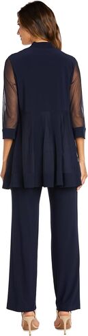 R&M Richards Womens Plus 2PC Jacket Pant Suit in Saudi Arabia