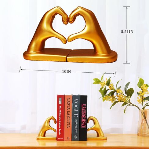 Book Book Gold Wead Design - Bookends for Shelps ، Sculpture Gold Desk Accesories ، Decord Room Book Decord in Saudi Arabia