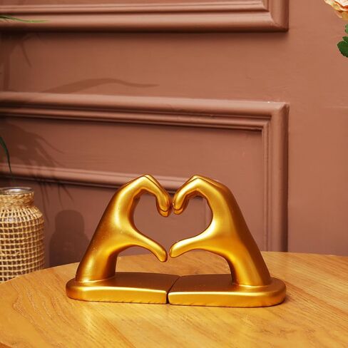 Book Book Gold Wead Design - Bookends for Shelps ، Sculpture Gold Desk Accesories ، Decord Room Book Decord in Saudi Arabia