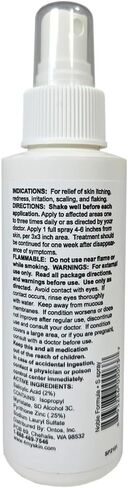 Noble Formula Zinc Spray .25% Pyrithione Zinc (ZnP), 4 oz in Saudi Arabia