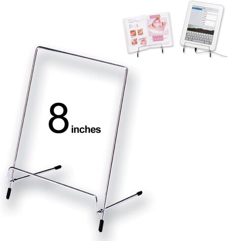 Asuka DB521 Free Plate Stands لعرض كتاب لوحة زخرفية ، صور Easel صغيرة ، Silver 4inch شاشة in Kuwait
