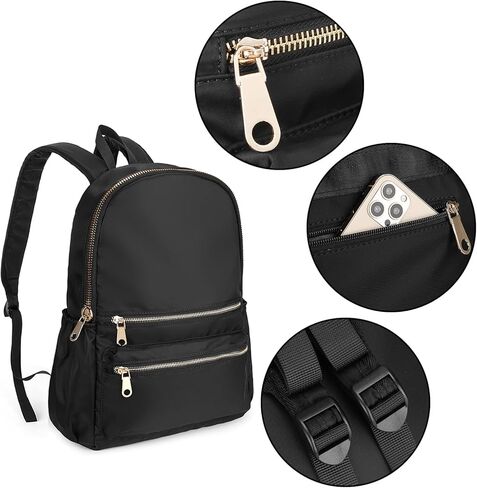 Uromee Backpack Purse for Women Waterproof Nylon Travel Fashon Shoulder Bag in Kuwait