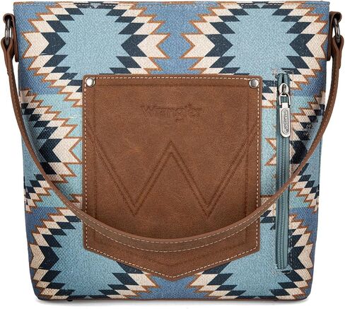 حقيبة Montana West X Wrangler Hobo For Women Aztec Boho محفظة الكتف مع حزام عريض in Kuwait
