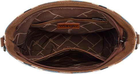 حقيبة Montana West X Wrangler Hobo For Women Aztec Boho محفظة الكتف مع حزام عريض in Kuwait