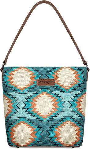 حقيبة Montana West X Wrangler Hobo For Women Aztec Boho محفظة الكتف مع حزام عريض in Kuwait