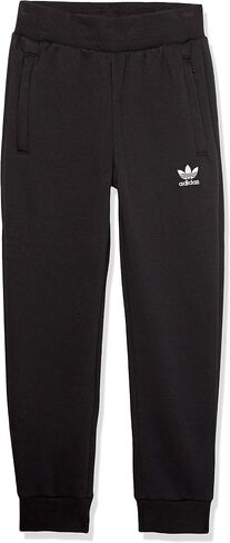 adidas Adicolor Pants (Little Kids/Big Kids) Black/White XL (16 Big Kids) in Saudi Arabia