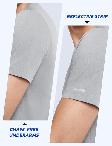 Separatec Workout Shirts for Men Athletic Running Quick Dry Short Sleeve,Moisture Wicking T Shirt with Breathable for Running in Kuwait