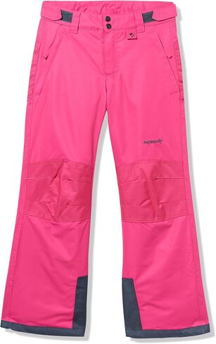 SkiGear Kids Snow Pants with Reinforced Knees and Seat, Black, Small in Saudi Arabia