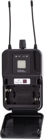 نظام مراقبة الأذن CAD Audio GXLIEM4 Frequency Agile Wireless داخل الأذن - أربعة مزيج منفصل - يتضمن 4 سماعات أذن MEB1، و4 أجهزة استقبال Bodypack، وأذنين مثبتتين على حامل ومجموعة نقل الهوائي، أسود in Kuwait