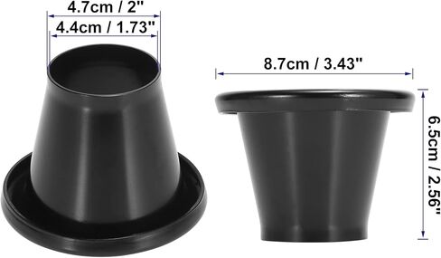 X AutoHaux 2 بوصة عنق الألومنيوم الجرس بيلماوث مكدس محول كمية الهواء توربو القرن مدخل الهواء تغطية الزخرفة نغمة الفضة in Kuwait