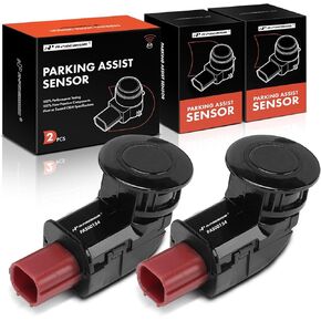 A-Premium 2-PC Reverse Backup Parking Assist Sensor Compatible with Select Honda Models - Odyssey 2005-2010, Replace# 39680SHJA61ZC