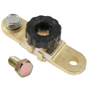 Side Post Car Battery Disconnect Switch Link Switch Battery Disconnect Isolator Quick Cutoff Shut Off Kill Fixs Battery Drain for Car Auto Truck Vehicle Boat