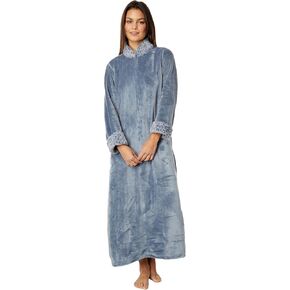 N Natori womens Plush Lynx Robe Length 48"