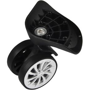 JTLB Swivel Wheel Replacement Luggage Travel Suitcase Wheels Plastic
