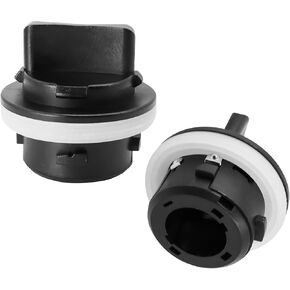 2Pcs 92166-3K000 Front Turn Signal Lamp Socket Holder Compatible with 2012-2019 Kia Soul Sportage,2014-2017 Hyundai Sonata Veloster, Car Headlight Turn Lamp Holder #921663K000