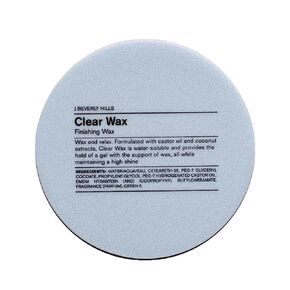 J Beverly Hills Blue Clear Finishing Wax with Castor Oil for Strong Hold and Hair Growth, 2.5 Oz