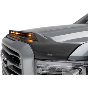 Auto Ventshade [AVS] Aeroskin Hood Lightshield / Protector | يناسب 2021 - 2025 GMC Sierra 1500 ، اللون المطابق -onx الأسود | انحراف الانحراف المنخفض / درع الأخطاء - 1 كمبيوتر. ، Onyx Black | 753167-GBA