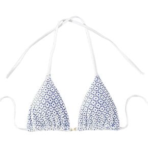 SOLY HUX Women's Halter Bikini Tops Summer String Triangle Bathing Suit Swimsuit Top Only