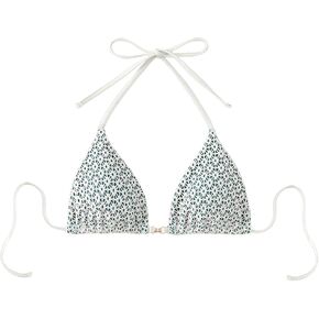 SOLY HUX Women's Halter Bikini Tops Summer String Triangle Bathing Suit Swimsuit Top Only in Kuwait