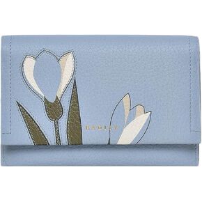 Radley London Oak Street Snowdrops Medium Flapover Leather Wallet