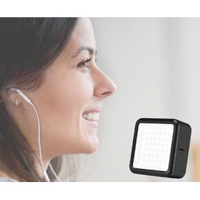 Pocket Gamma Light Therapy Device, 40Hz Flickering LED, 40Hz Audio, Adjustable Brightness