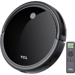 TCL Sweeva 1000 Robot Vacuum Cleaner Ultra Slim 2.76inch, Strong Suction 1500Pa, 120mins Runtime, Washable HEPA Filter, Good for Pet Hair, Hard Floor & Carpets in Saudi Arabia