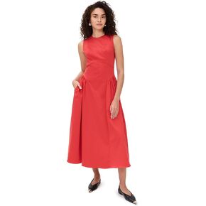 Shoshanna Women's Fontana Cotton Poplin Grayson Dress