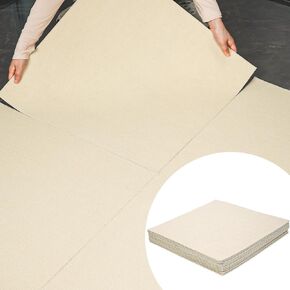 WAPANE Carpet Tiles Peel and Stick, Squares Carpet Floor Tile 24" x 24", Soft Padded Carpet Tiles, Self Adhesive Carpet 10PC Tiles Per Box 40Sq Ft for Home Living Room Bedroom Office, Green