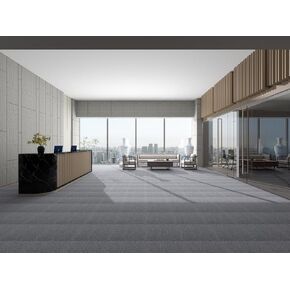 LITA Carpet Tiles Reusable 24" x 24" Squares Indoor/Outdoor 0.25" Pile Height Loop Pile, Non Slip Easy DIY Installation Peel and Stick Carpet Tile, Brown, (18 Tiles) (72 sqft/Box)