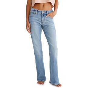 AEROPOSTALE Women's Mid Rise Flare Jeans