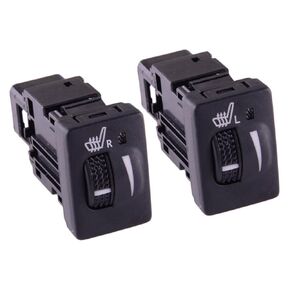 2PCS Seat Heating Switch Car Accessories for Toyota for Reiz 10-17 Left Seat 84751-0G030 Black 84751-0P050 84751-0G040 84751-0P060 Soggier