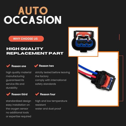 Camshaft Position Sensor Connector 3-Way with 6.5'' Compatible with Pacifica Sebring Town&Country Avenger Charger Wrangler 19299690 in Saudi Arabia