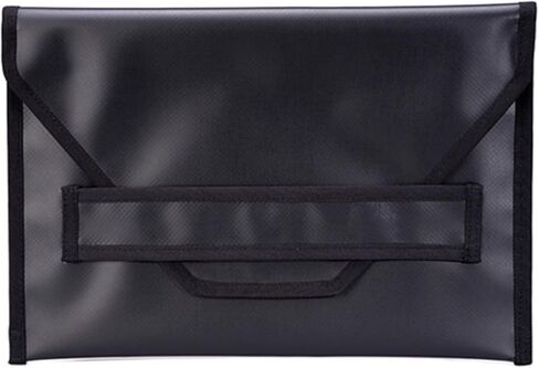 Envelope Clutch Bag,Unisex PVC Handbag with Flip-Top Closure & Nylon Trim,Street Style, Soft Compact Design in Saudi Arabia