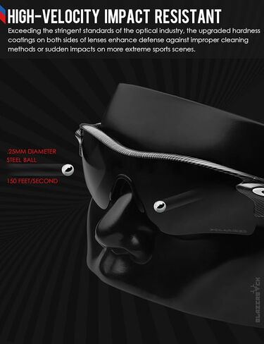 Blazerbuck عدسات بديلة مضادة للملور للملح لصالح Rayban Meta Wayfarer RW4006 50mm Sunglass - 2 أزواج in Saudi Arabia