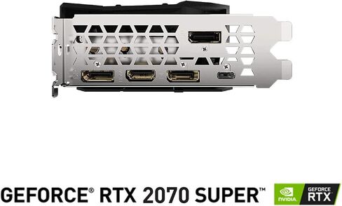 جيجابايت بطاقة رسومات GV-N207SGAMING OC-8GD جيفورس RTX 2070 سوبر جيمنج او سي 8 جيجا، 3 مراوح ويندفورس، 8 جيجا 256 بت GDDR6، بطاقة فيديو in Saudi Arabia